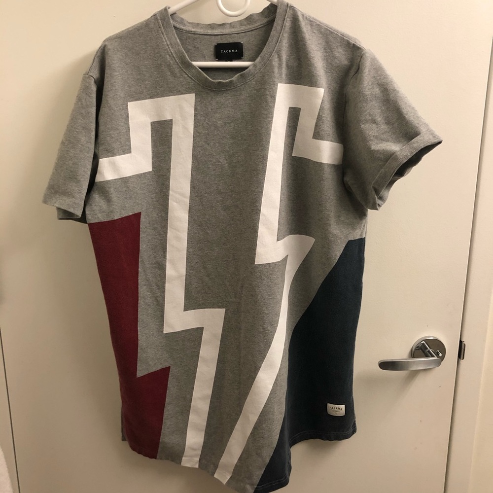 Tackma longline heavy weight tshirt